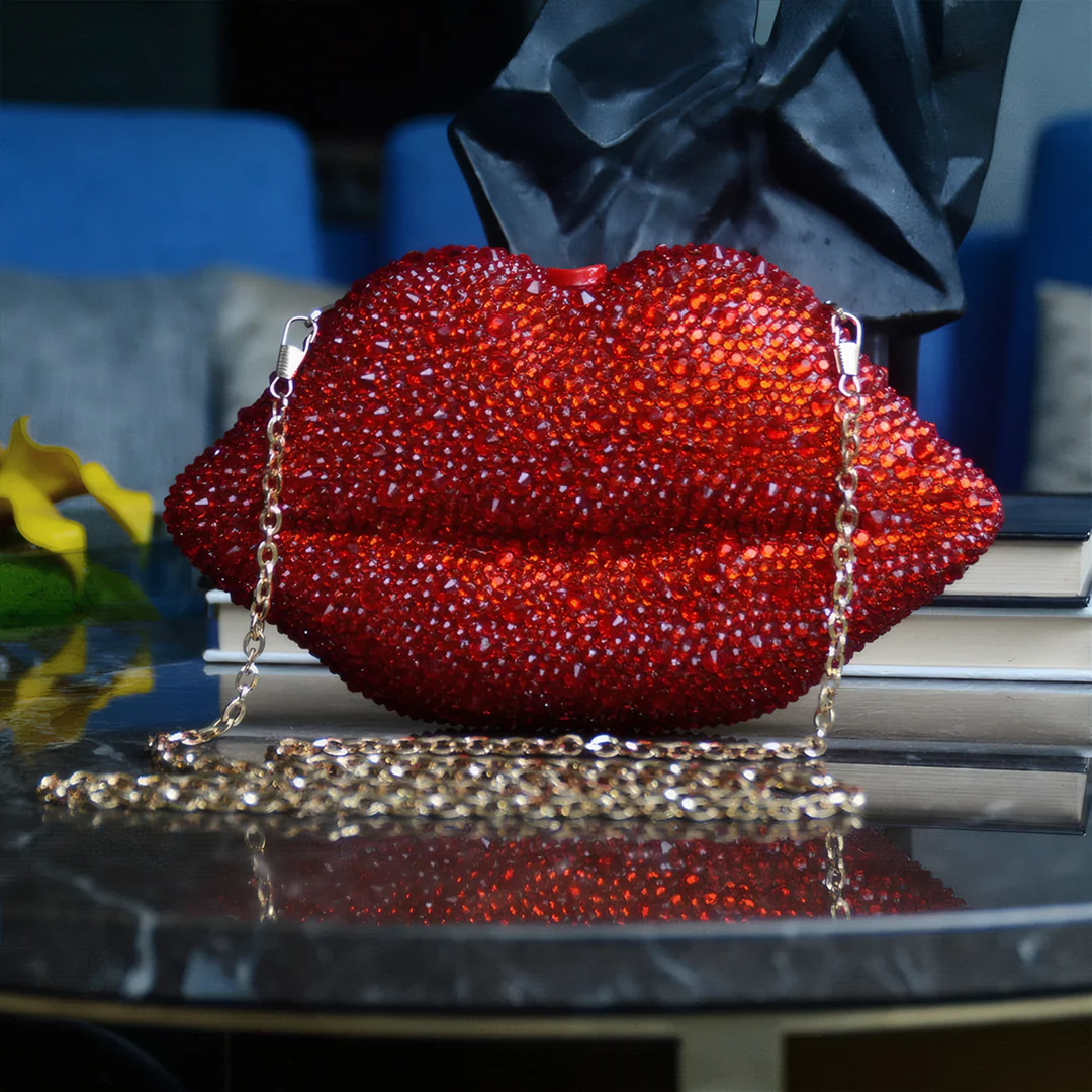 Amour Crystal Clutch Bag - Image 4