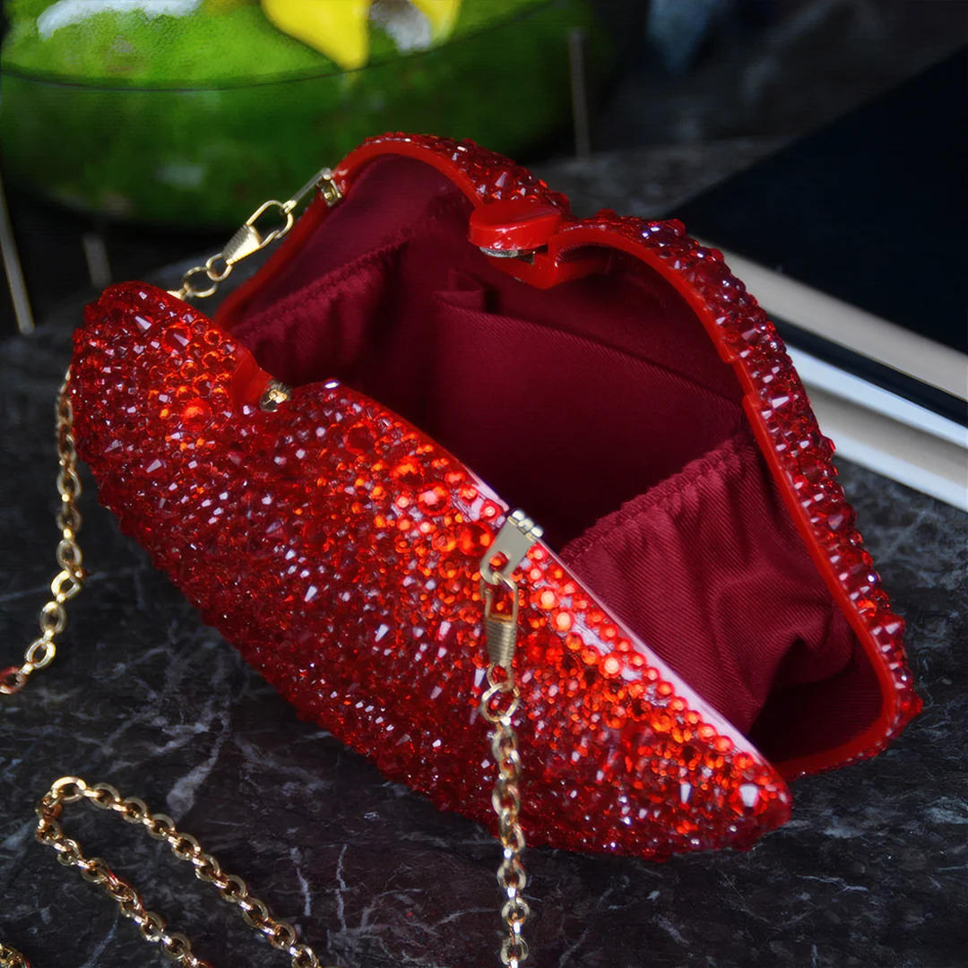 Amour Crystal Clutch Bag - Image 5