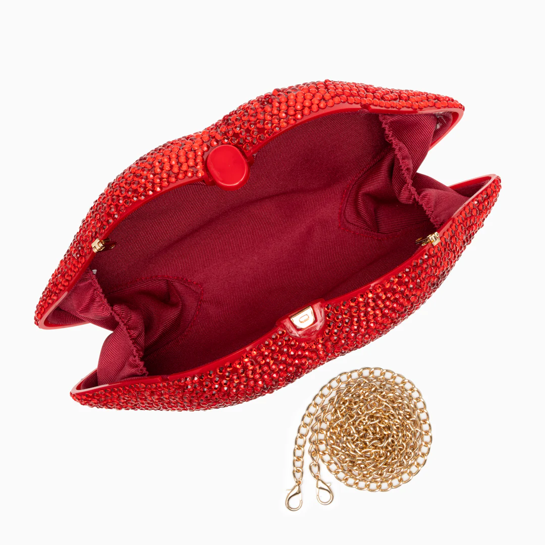 Amour Crystal Clutch Bag - Image 7