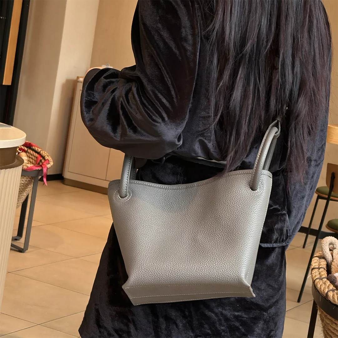 Ava Bucket Shoulder Bag - Image 8