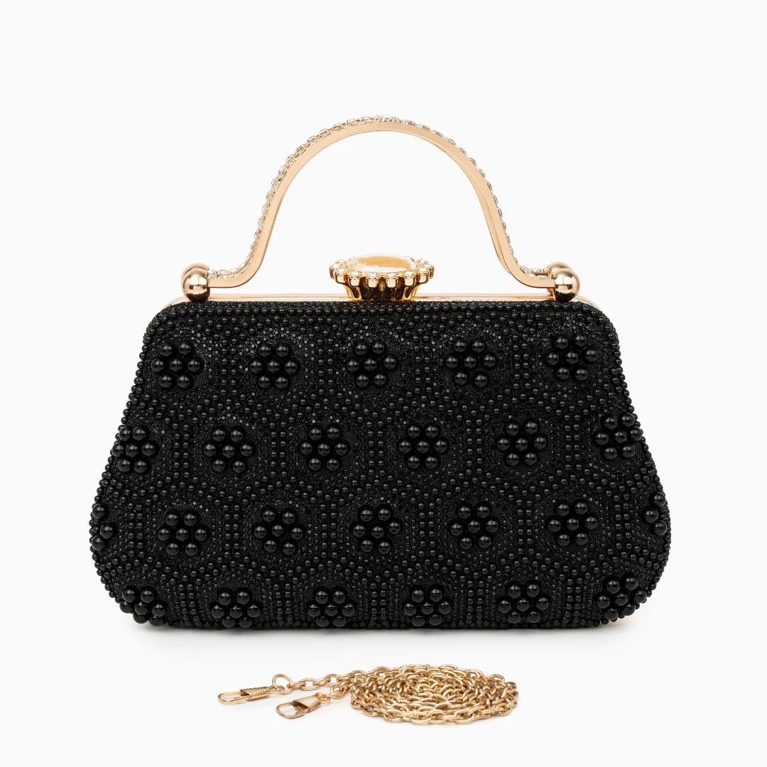 Clarabelle Pearl Clutch Bag - Image 11