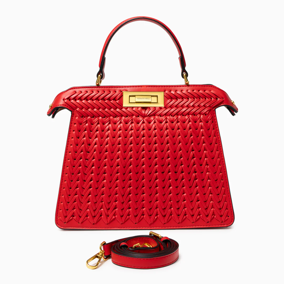 Dionne Woven Handbag - Image 10