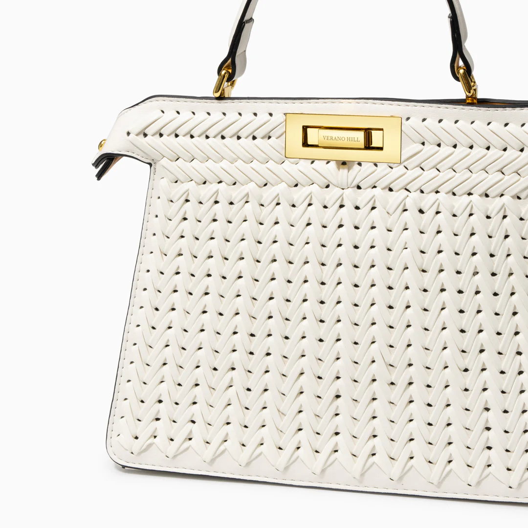 Dionne Woven Handbag - Image 12