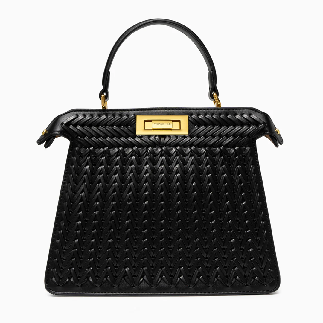 Dionne Woven Handbag - Image 15