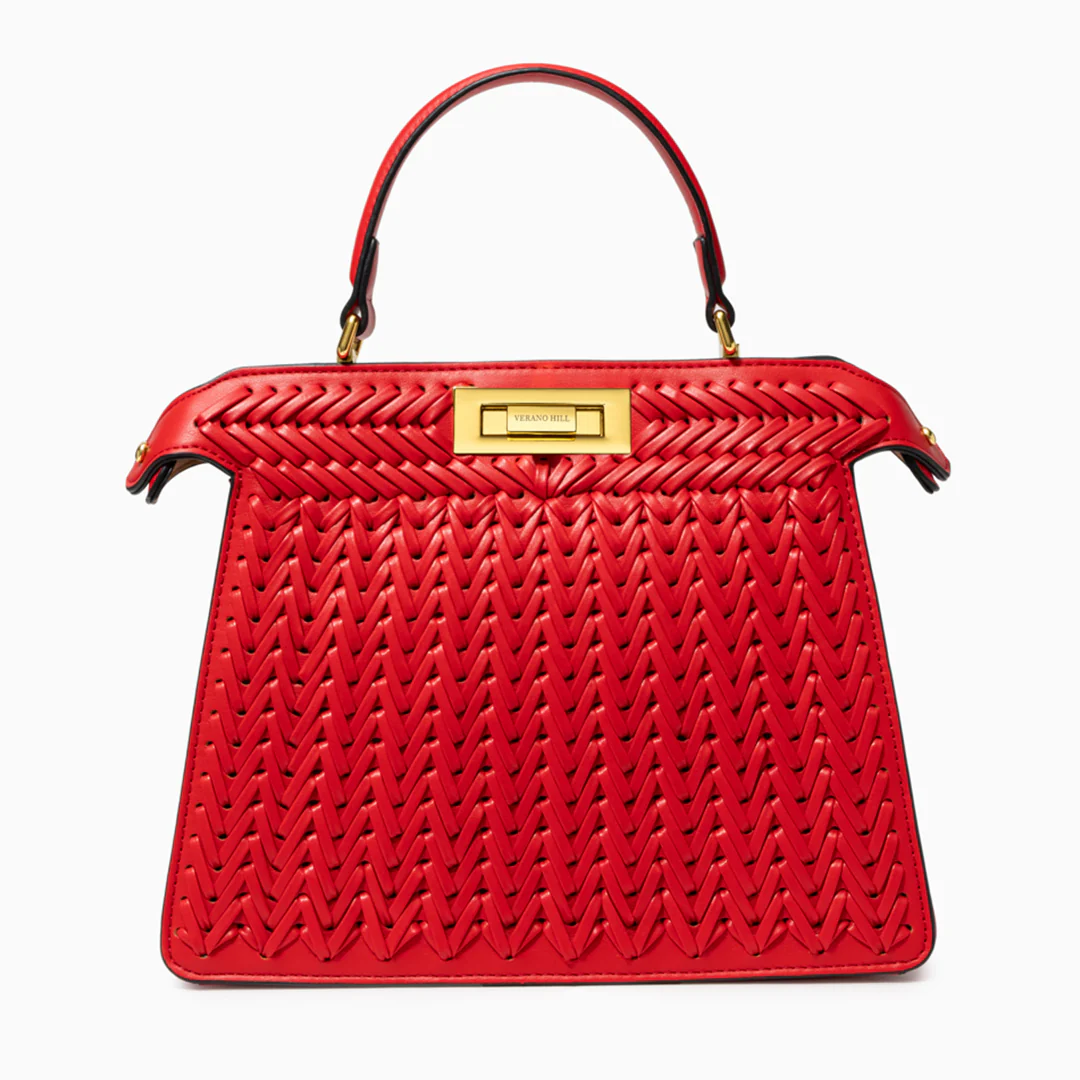 Dionne Woven Handbag - Image 6