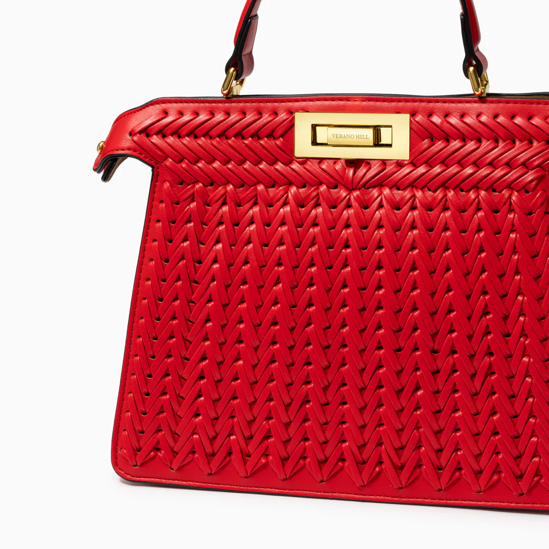 Dionne Woven Handbag - Image 7
