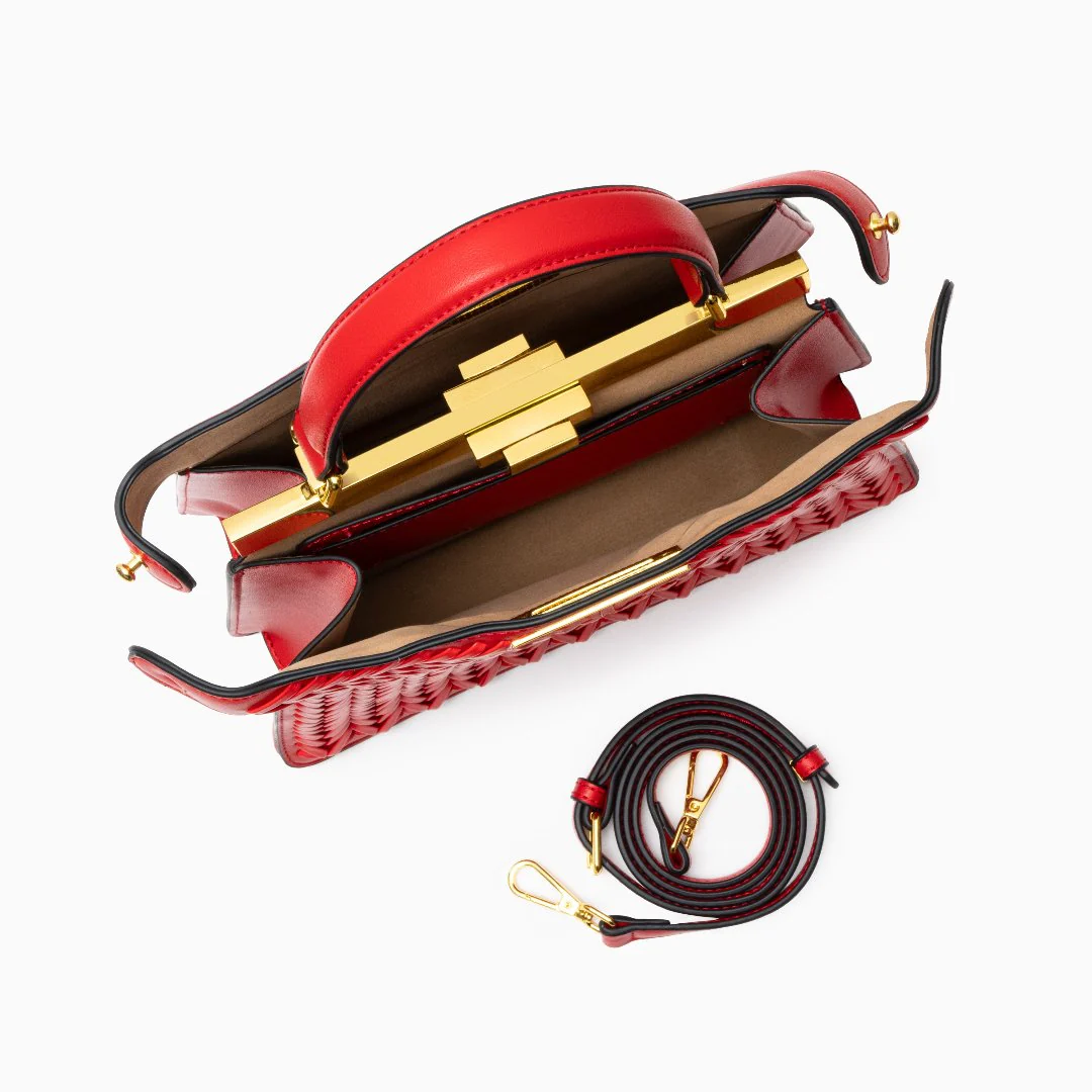 Dionne Woven Handbag - Image 9
