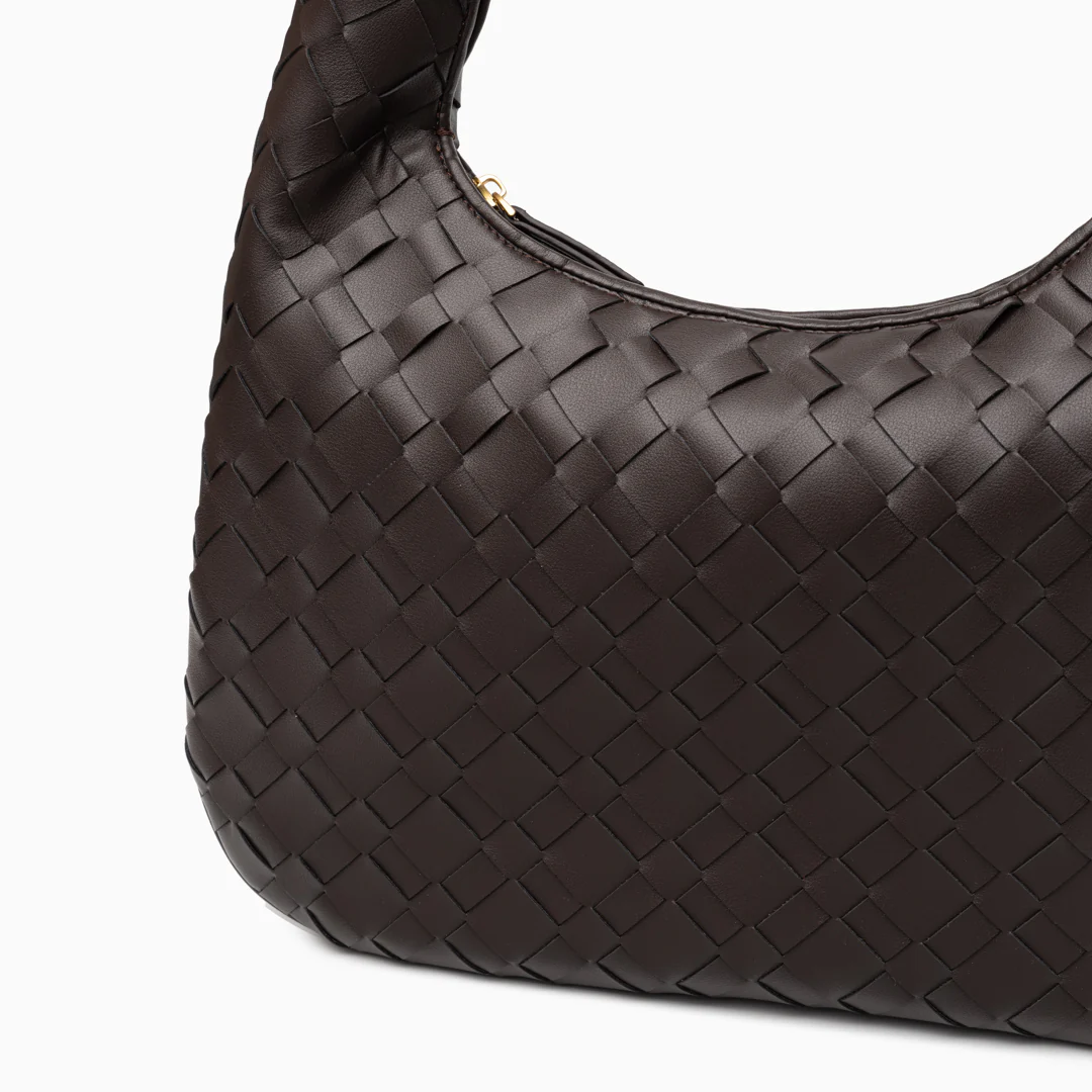 Elise Woven Shoulder Bag - Image 2