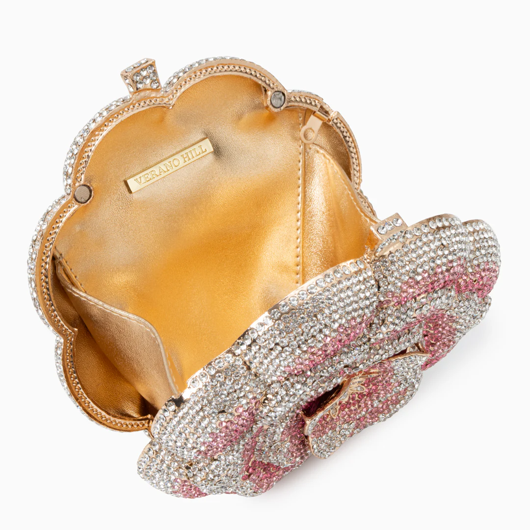 Jeline Flower Clutch Bag - Image 4