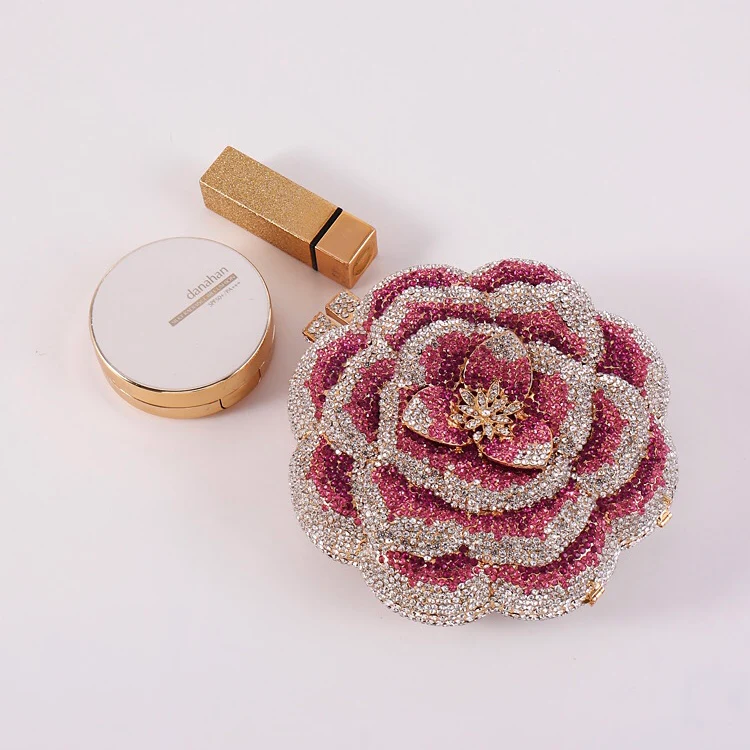Jeline Flower Clutch Bag - Image 8