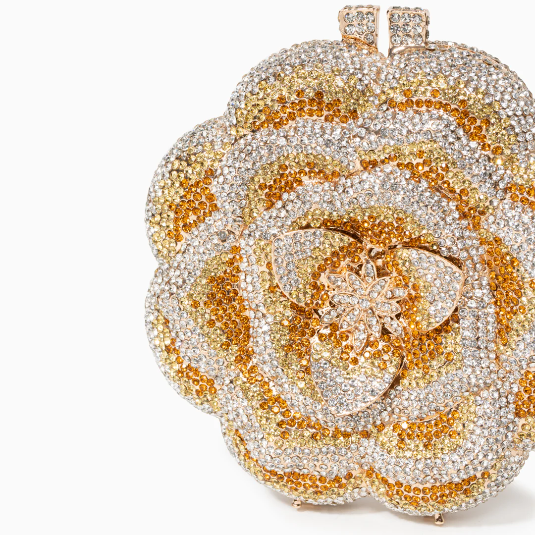 Jeline Flower Clutch Bag - Image 11