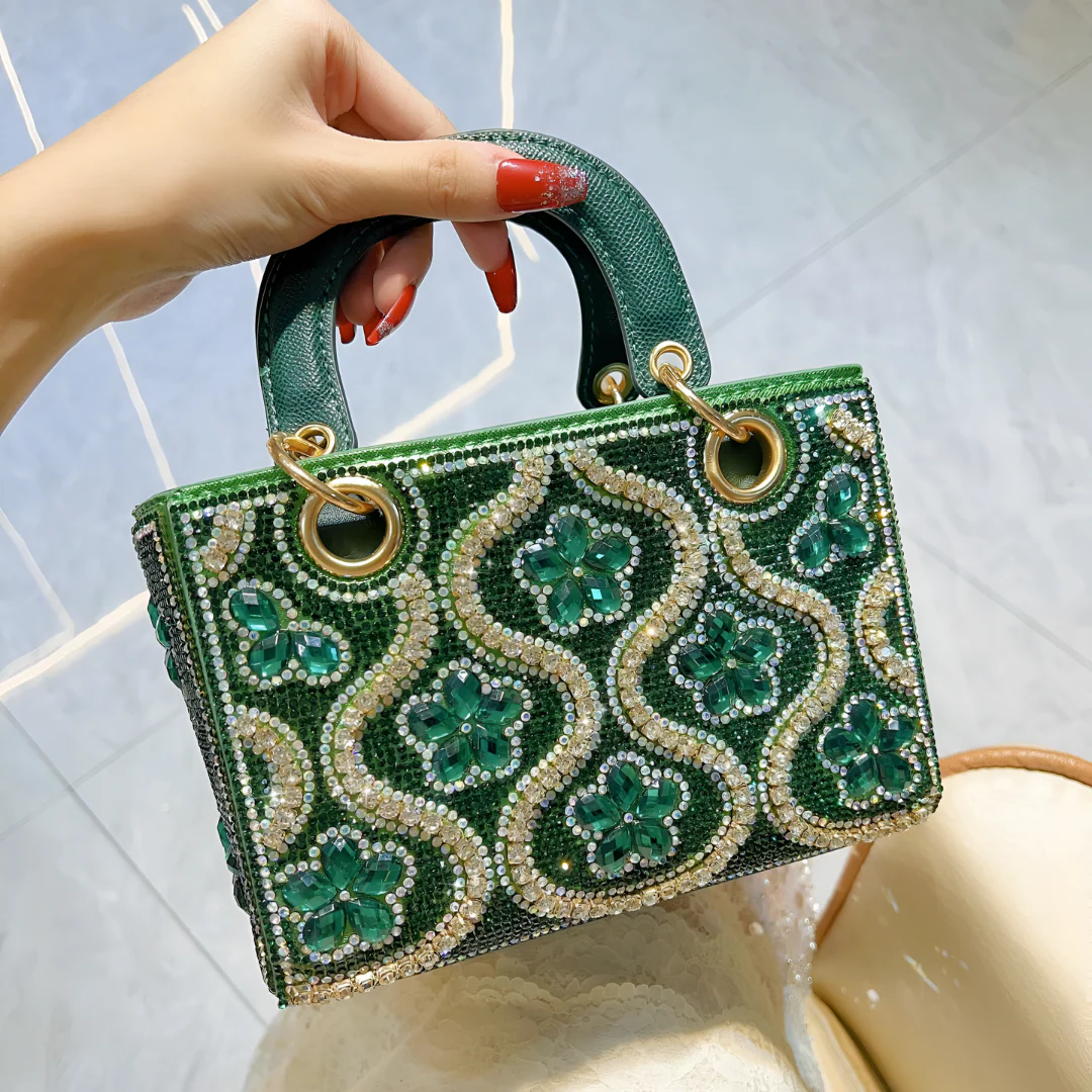 Kenta Emerald Handbag - Image 3