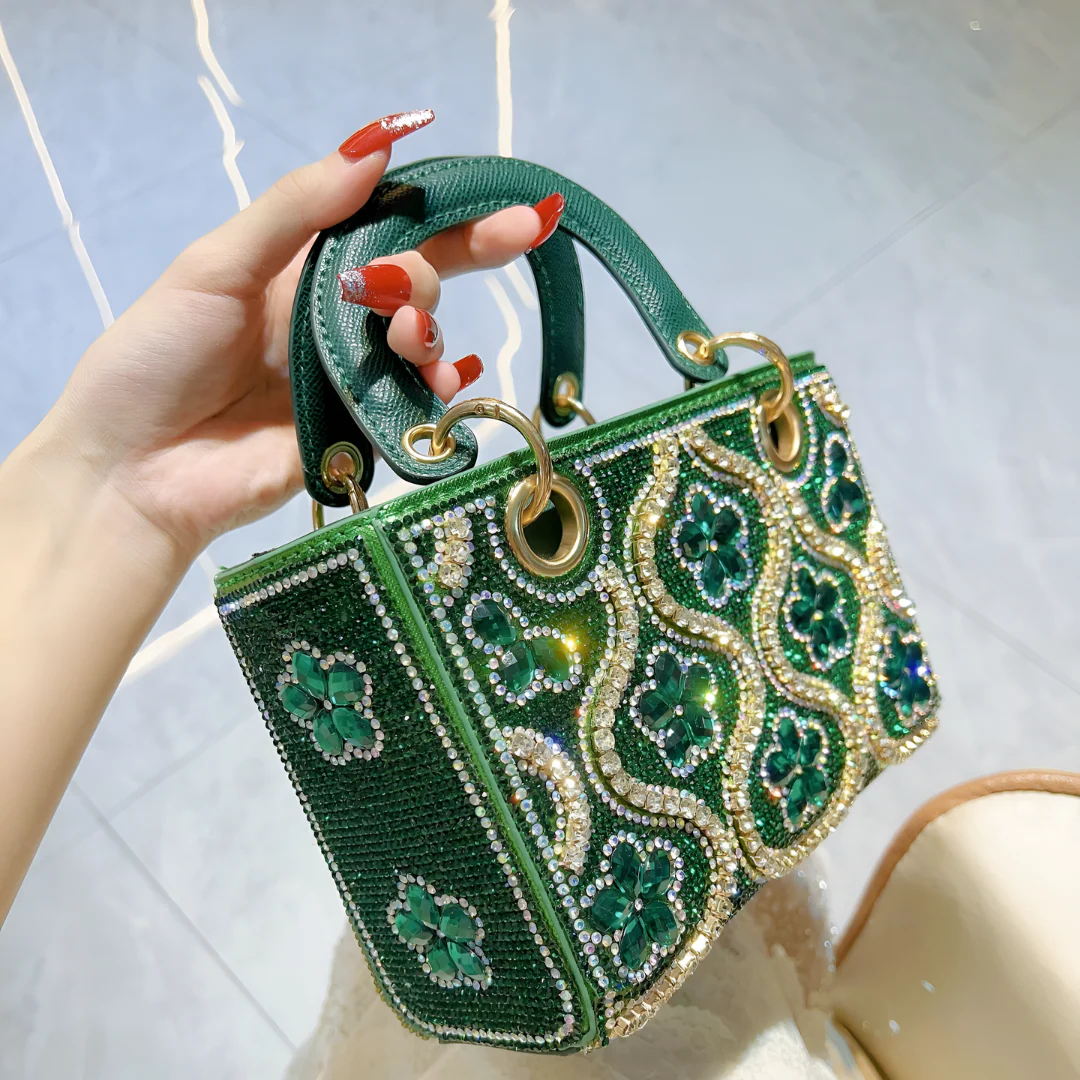 Kenta Emerald Handbag - Image 4