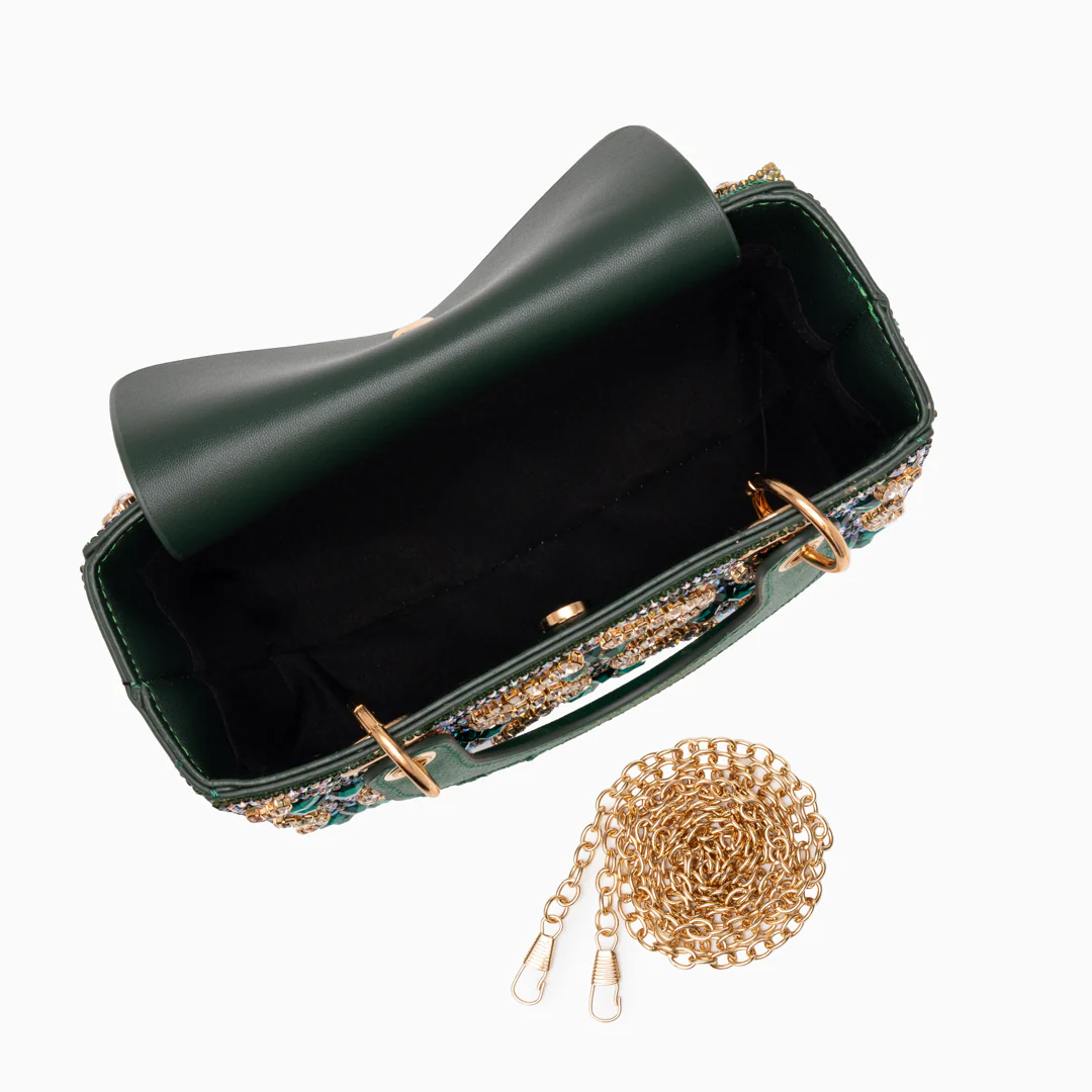Kenta Emerald Handbag - Image 5