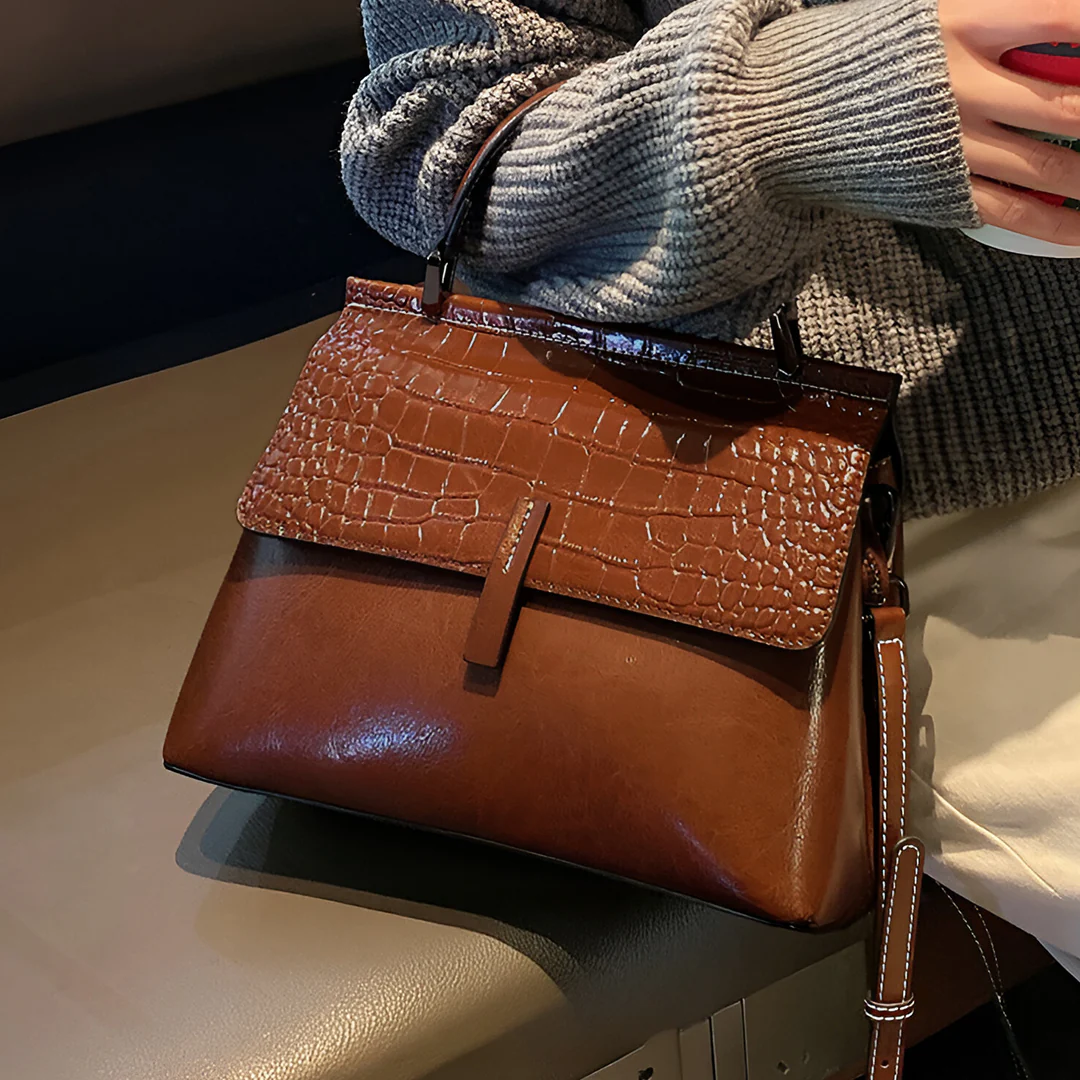 Kesha Croc Handbag - Image 3
