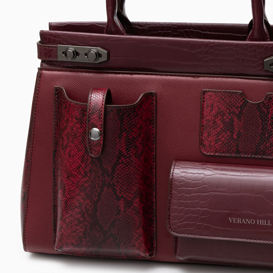 Lia Structured Tote Bag - Image 6