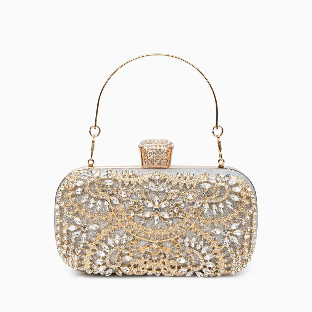 Luxurious Flower Clutch Bag - Image 8