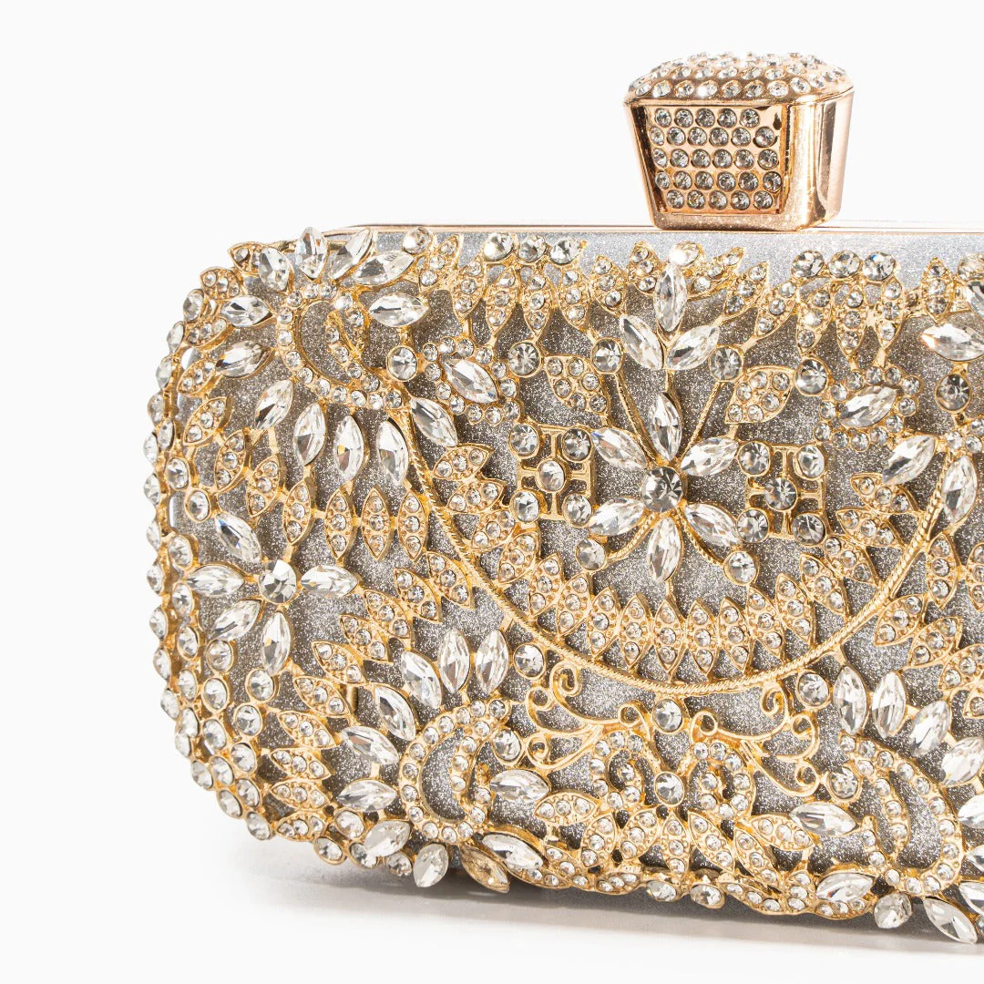 Luxurious Flower Clutch Bag - Image 9