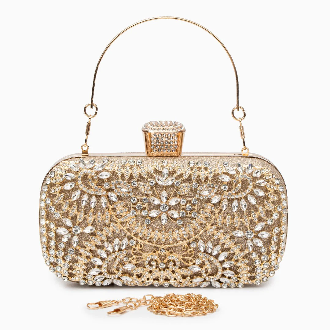 Luxurious Flower Clutch Bag - Image 12