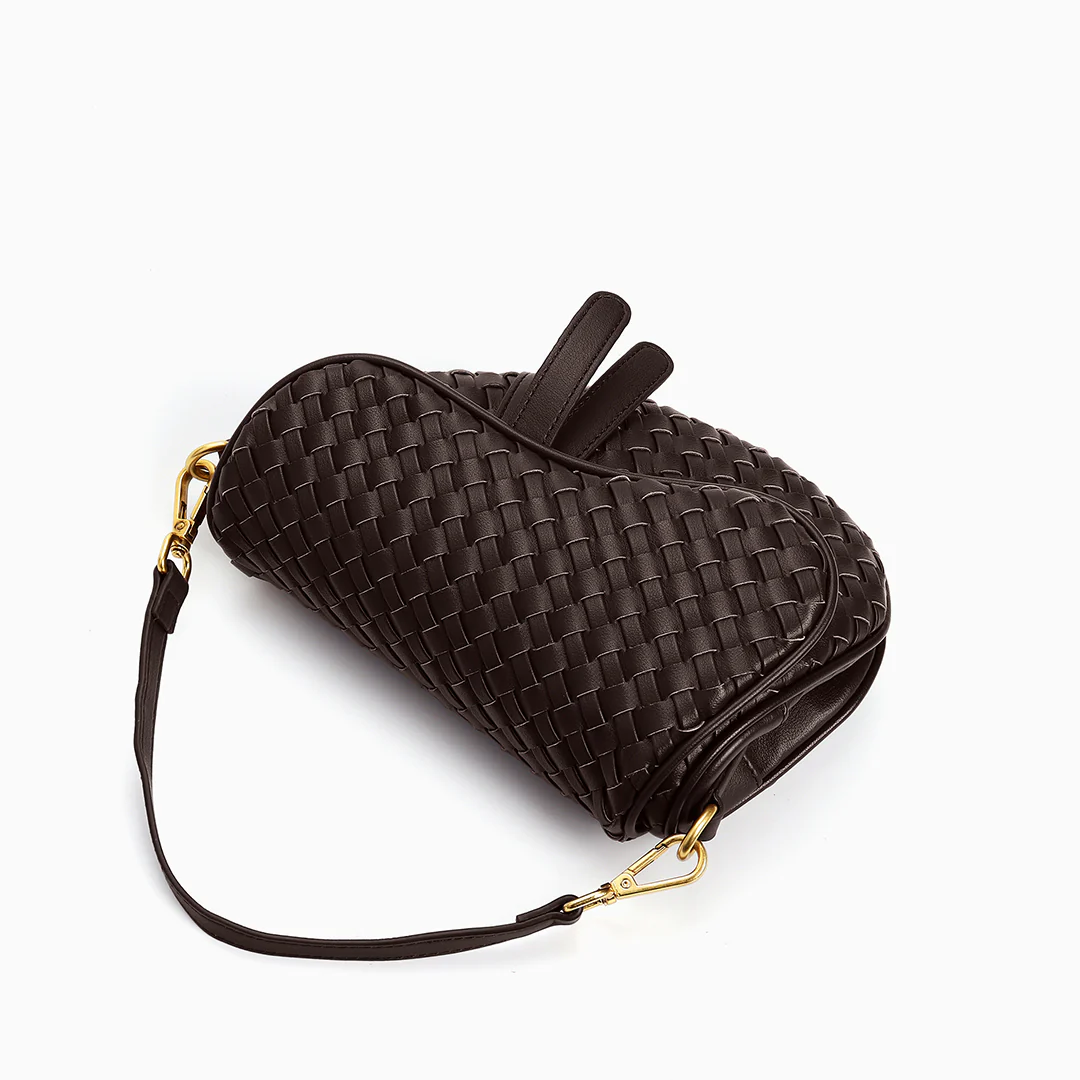 Madelyn Woven Saddle Bag - Image 22