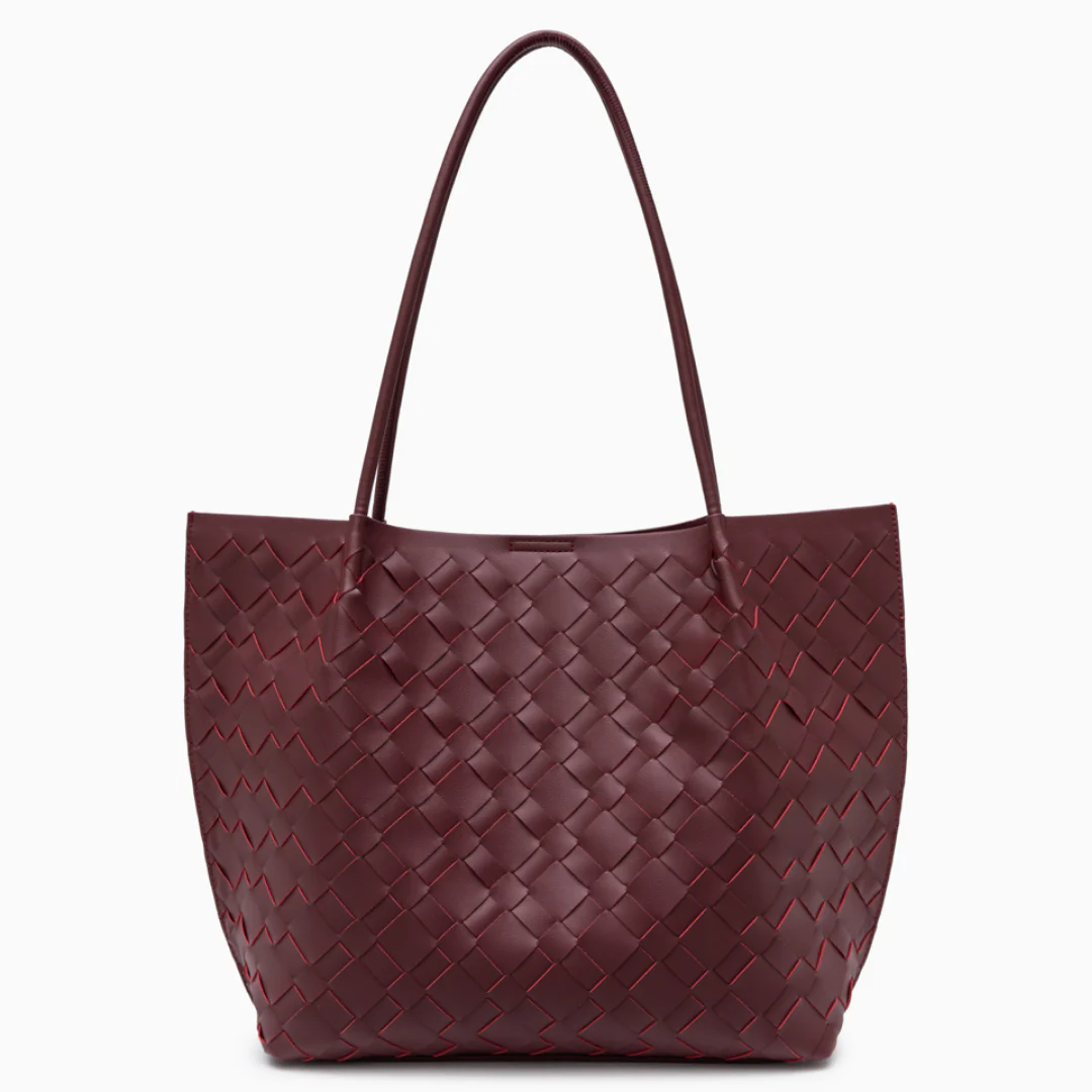 Mila Woven Shoulder Bag - Image 4
