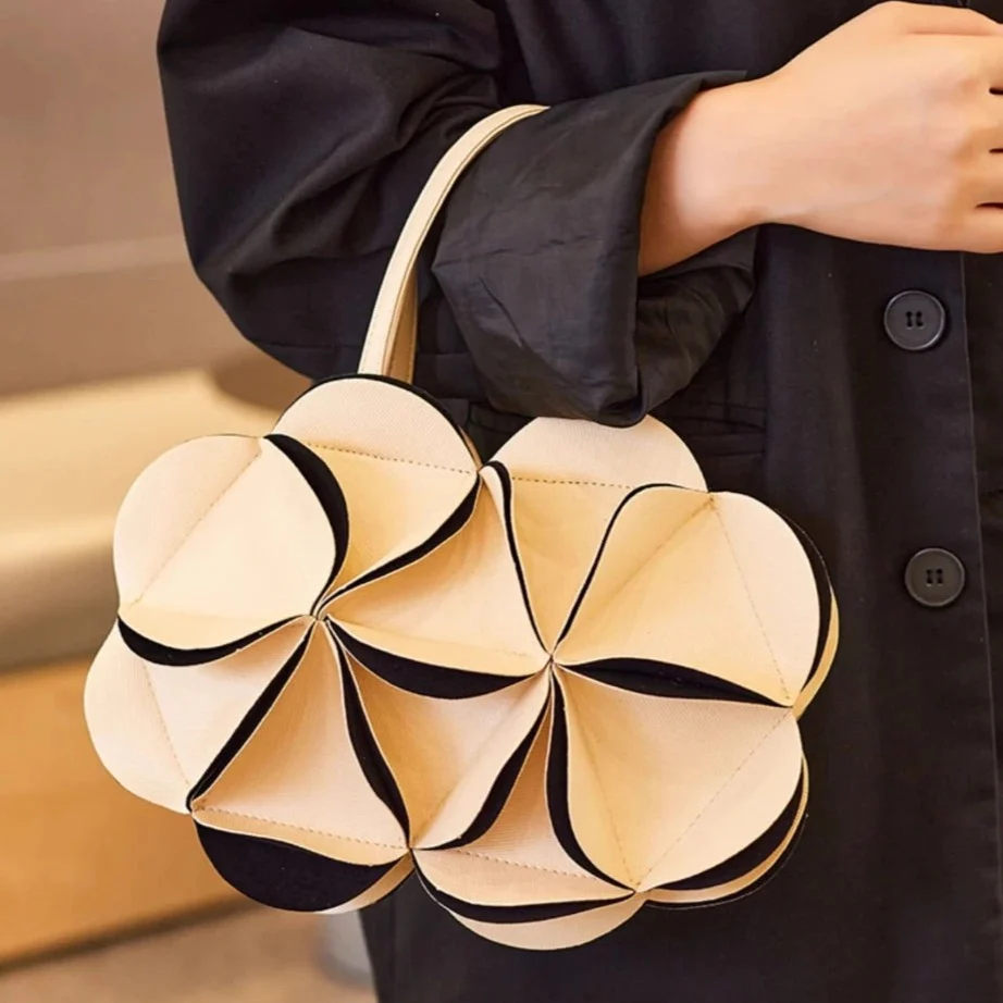 Monique Flower Handbag - Image 11