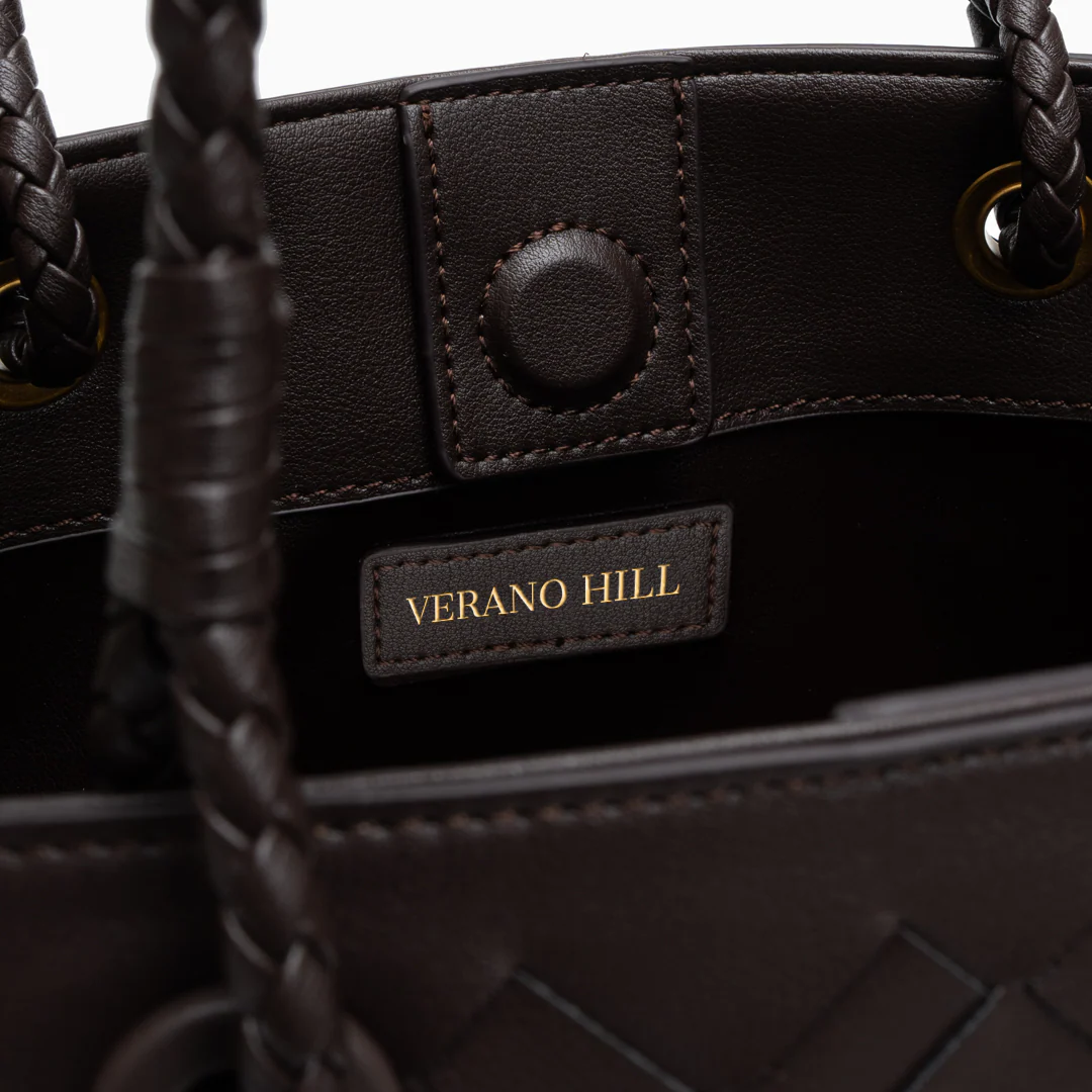 Noire Weave Shoulder Bag - Image 11
