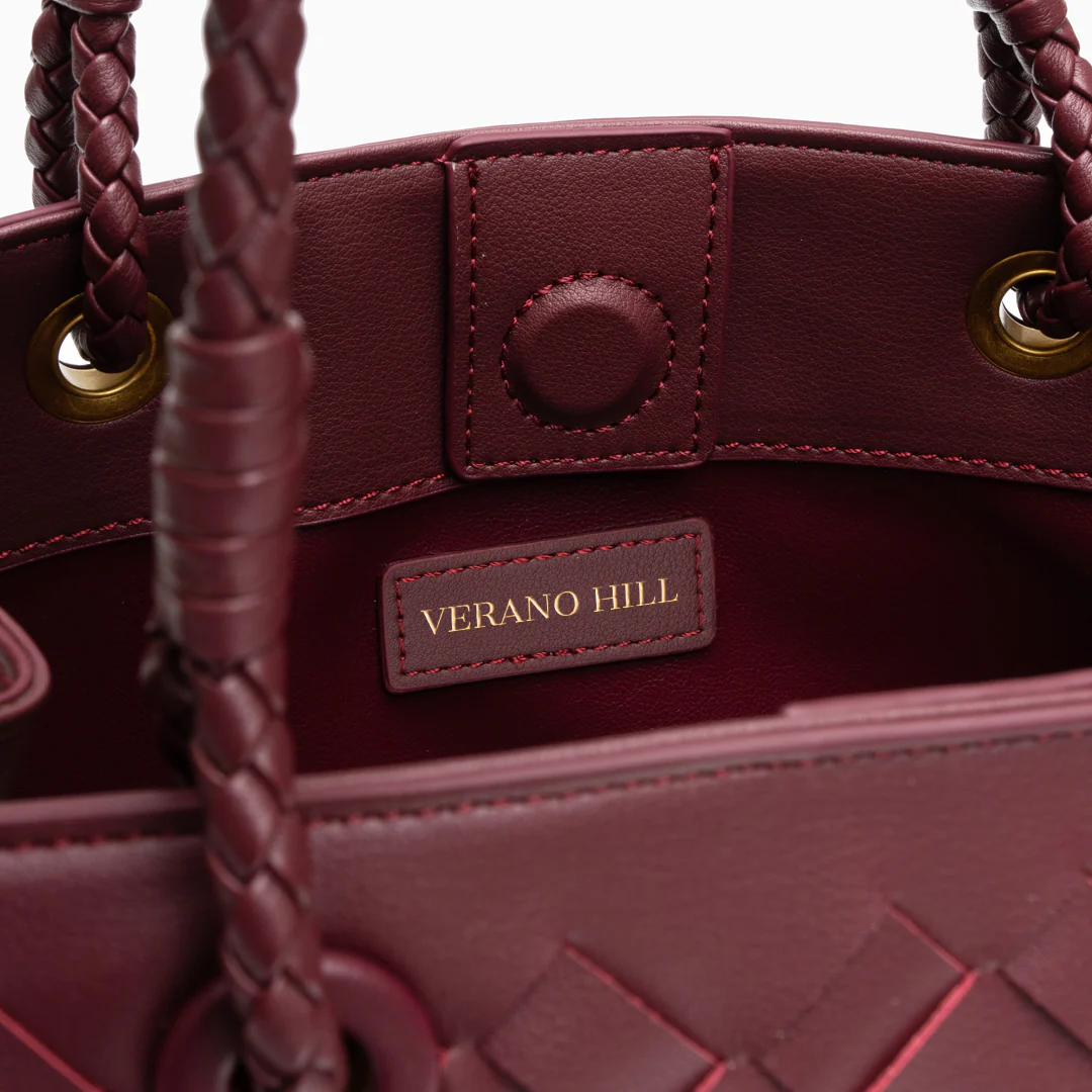 Noire Weave Shoulder Bag - Image 7