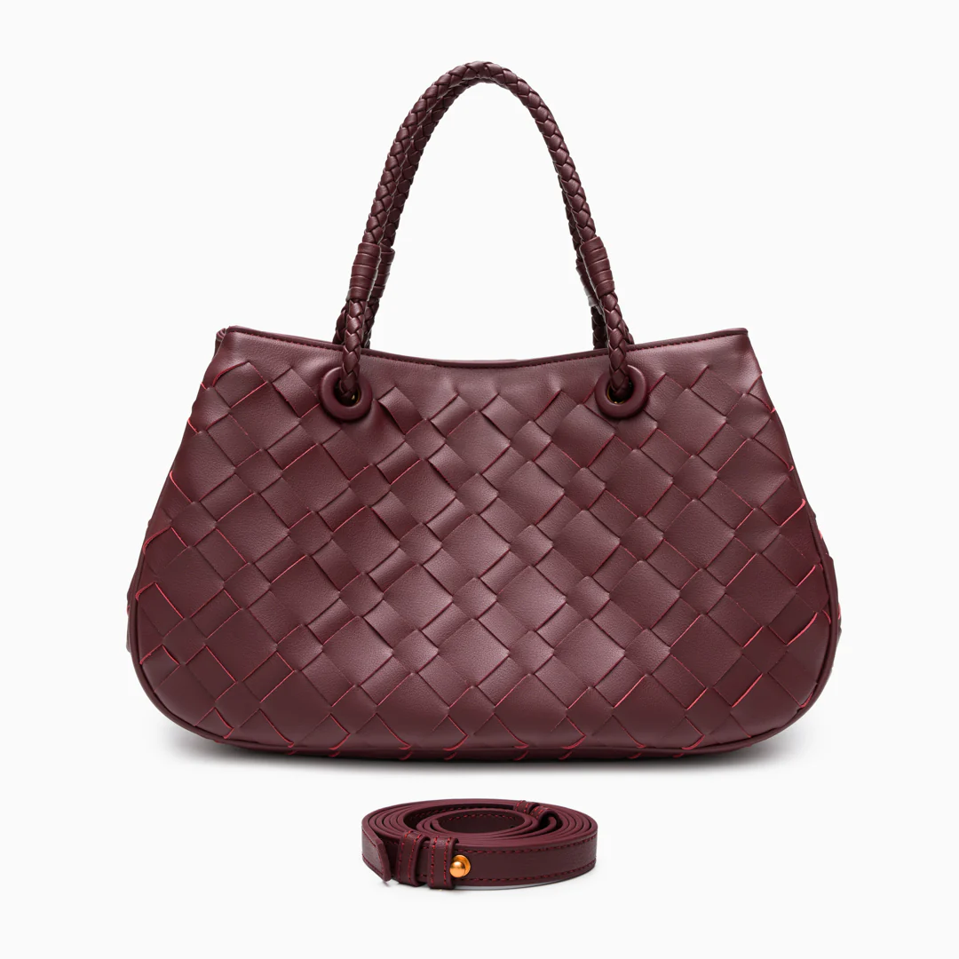 Noire Weave Shoulder Bag - Image 8