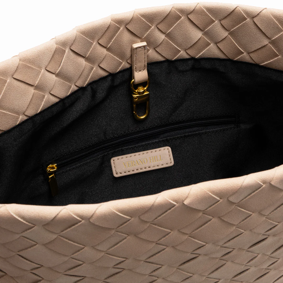 Nola Woven Shoulder Bag - Image 11