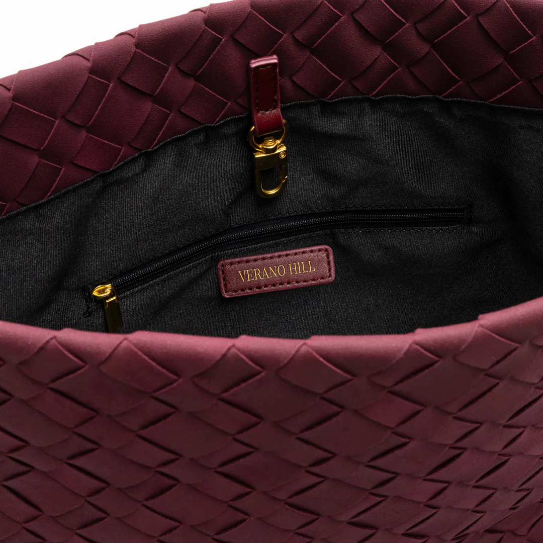 Nola Woven Shoulder Bag - Image 3