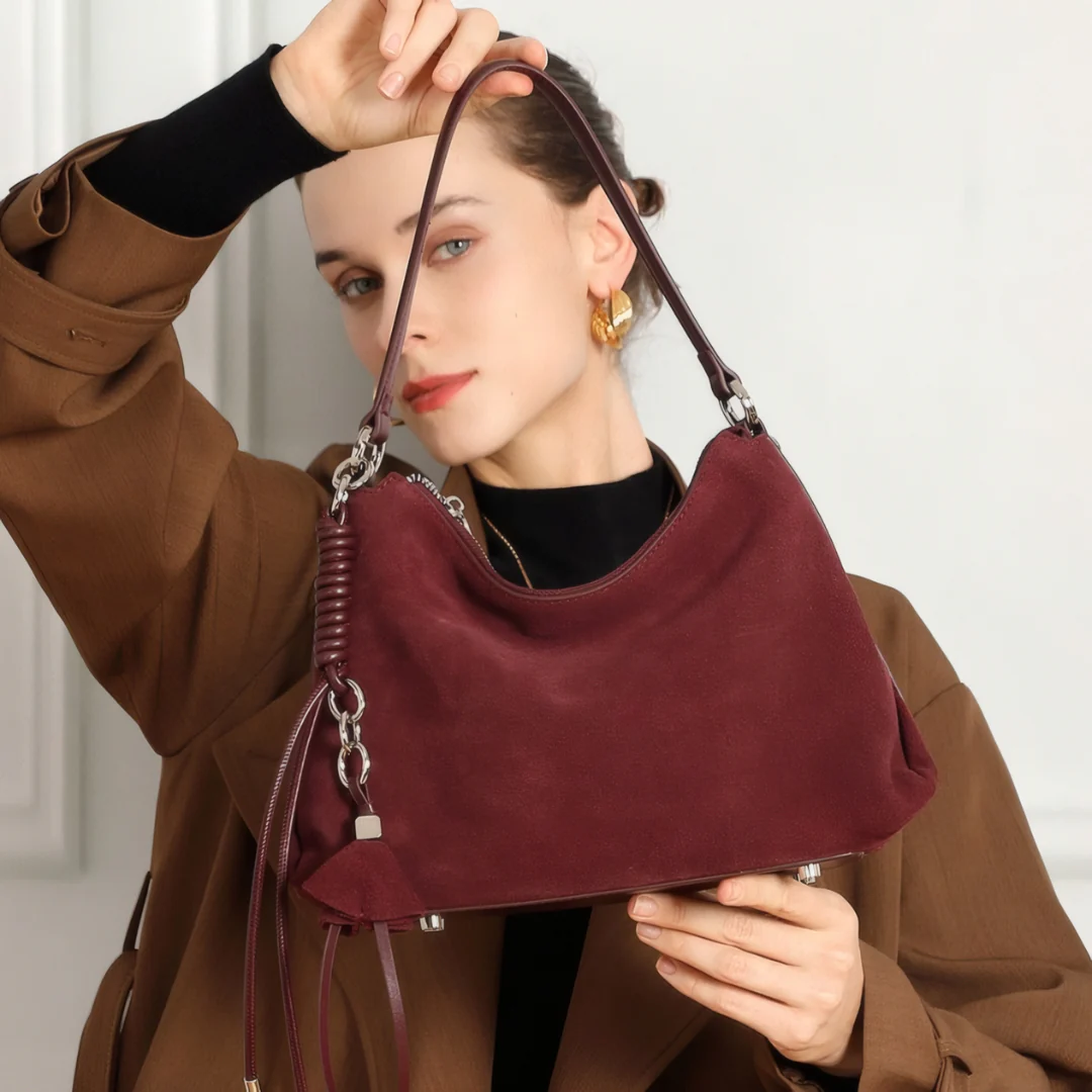 Sonoma Suede Shoulder Bag - Image 27