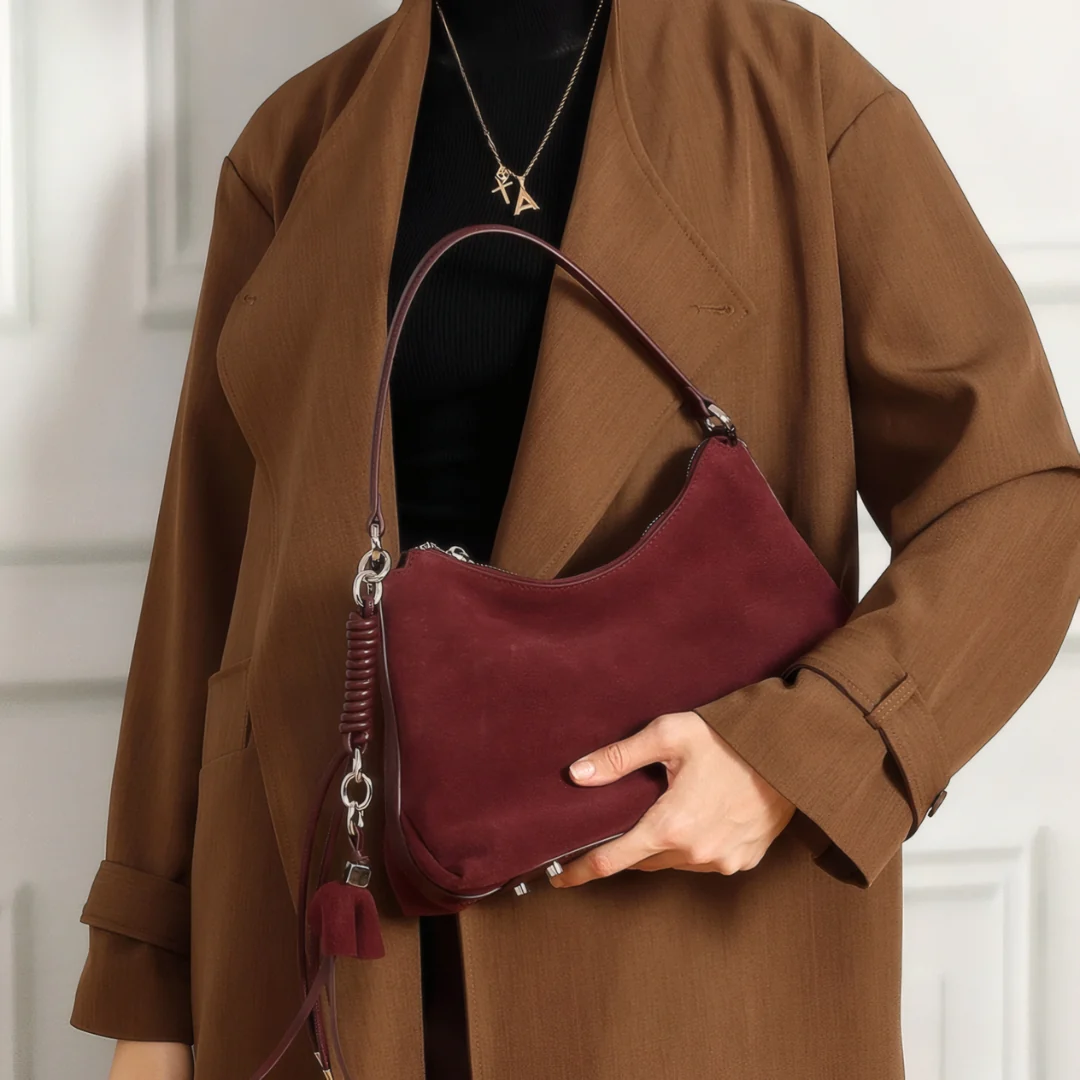 Sonoma Suede Shoulder Bag - Image 30