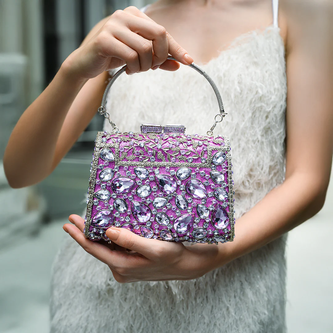 Tiffany Crystals Clutch Bag - Image 3