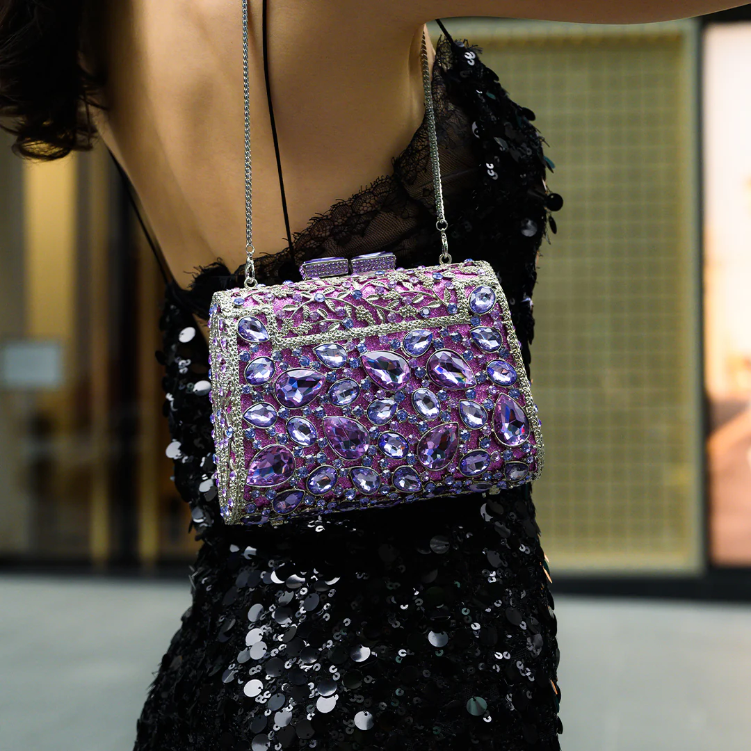 Tiffany Crystals Clutch Bag - Image 6