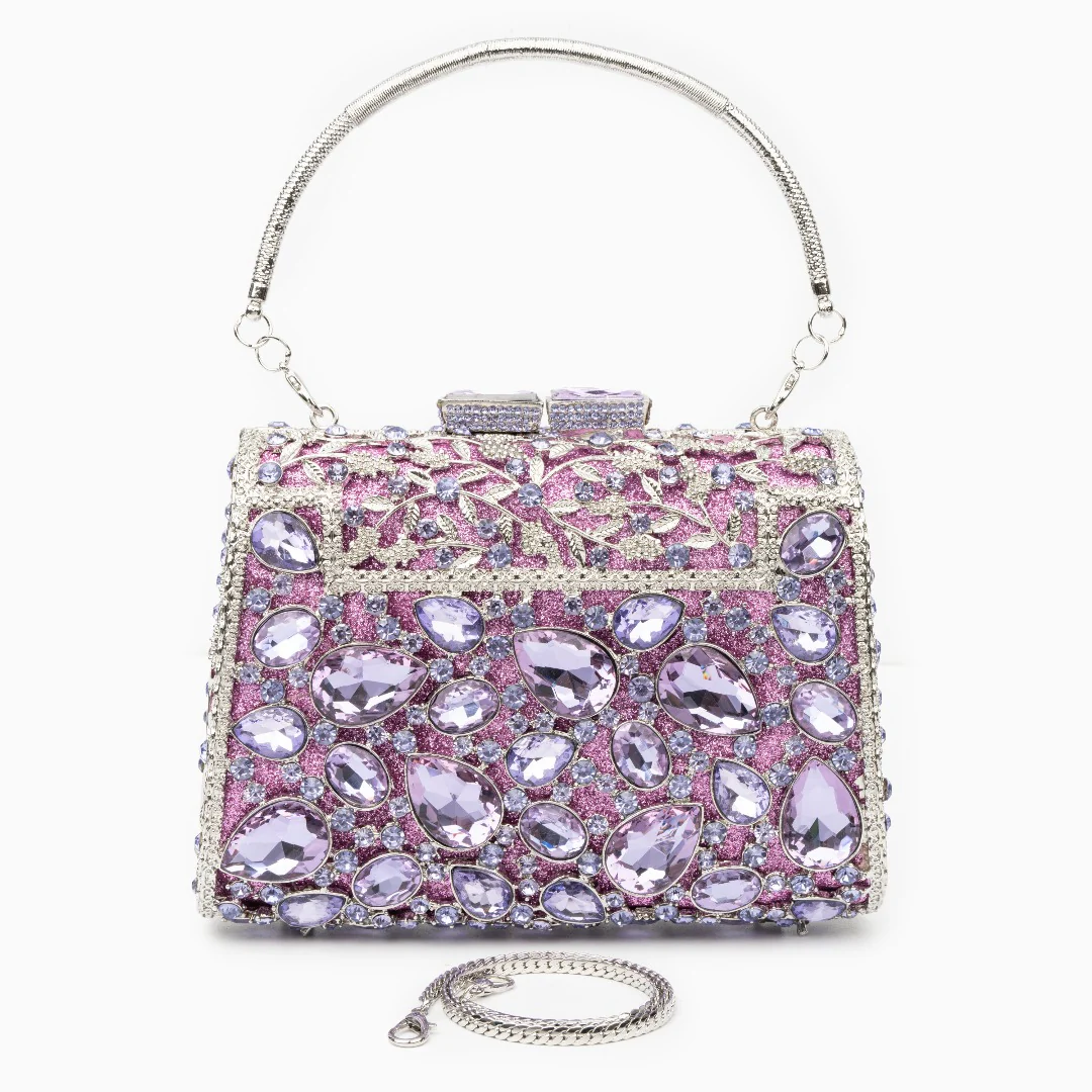 Tiffany Crystals Clutch Bag - Image 9