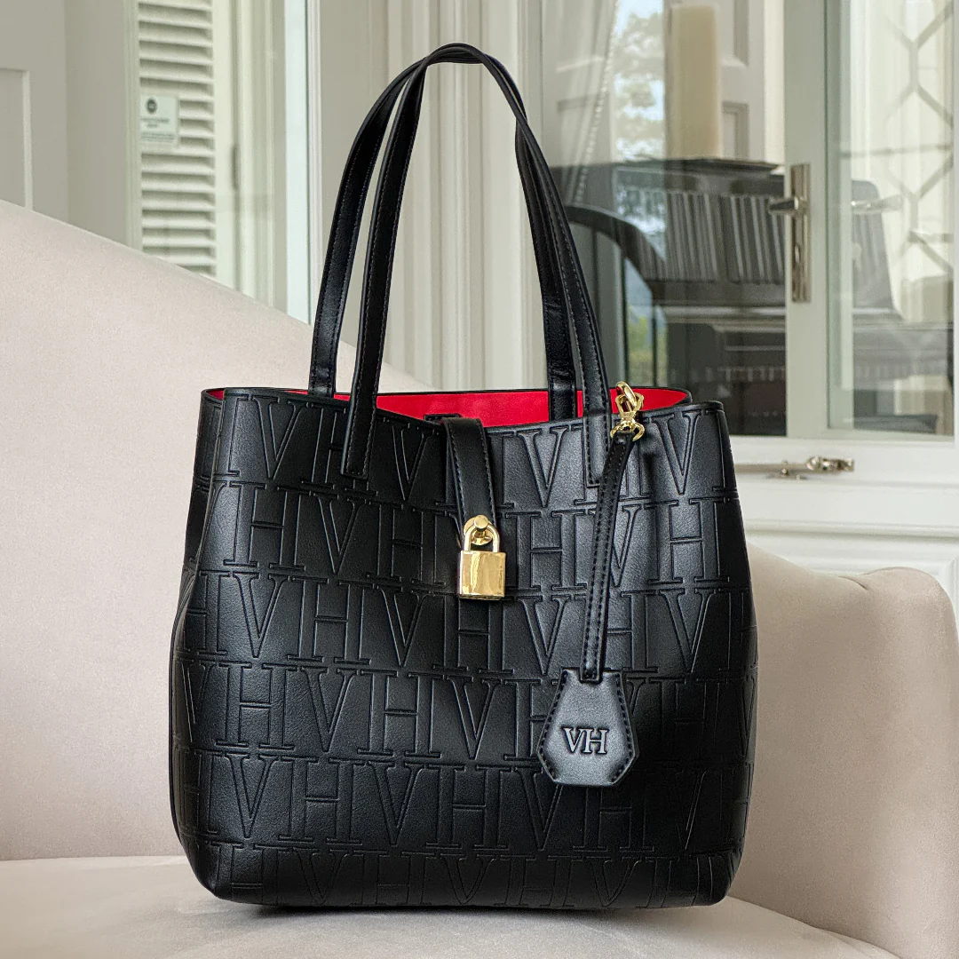VH Embossed Shoulder Bag - Image 4