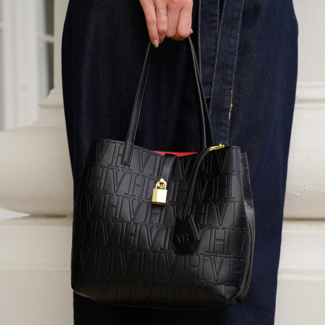 VH Embossed Shoulder Bag - Image 5