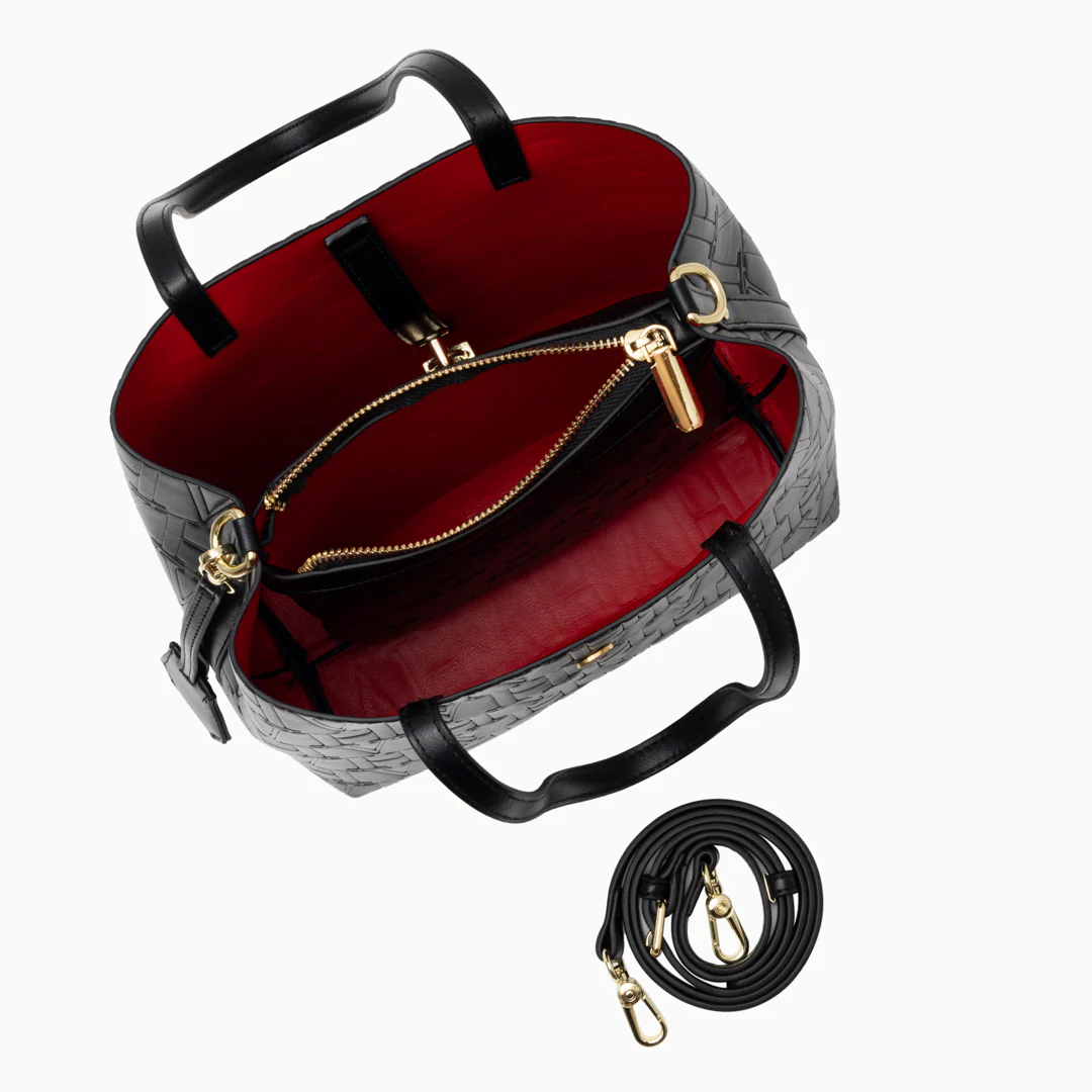 VH Embossed Shoulder Bag - Image 6
