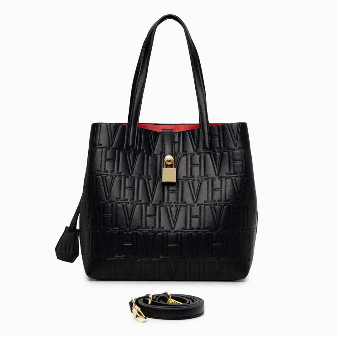 VH Embossed Shoulder Bag - Image 7