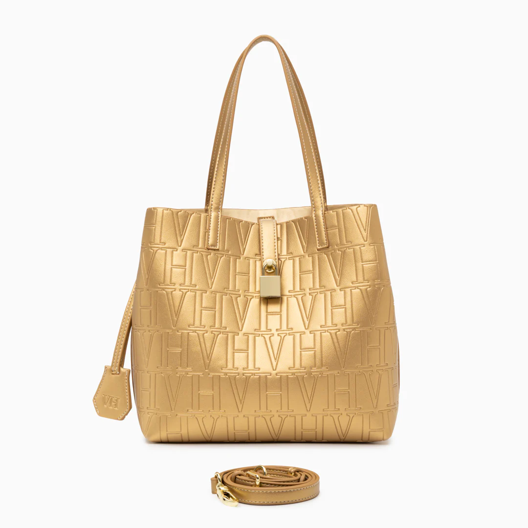 VH Embossed Shoulder Bag - Image 4