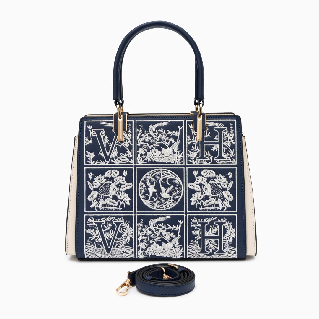 VH Embroidery Medium Tote Bag - Image 4