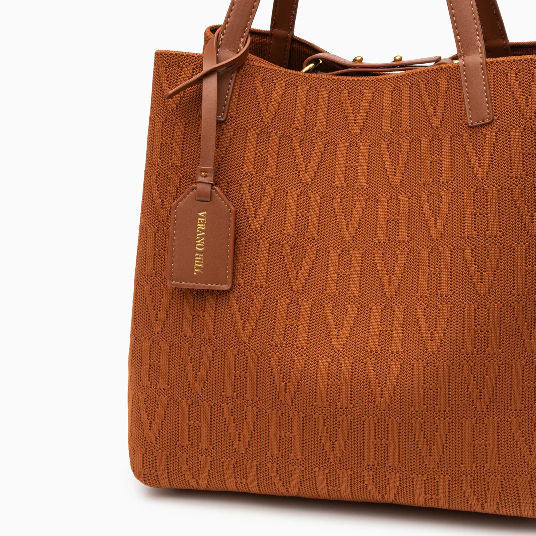 VH Textured Medium Tote Bag - Image 5
