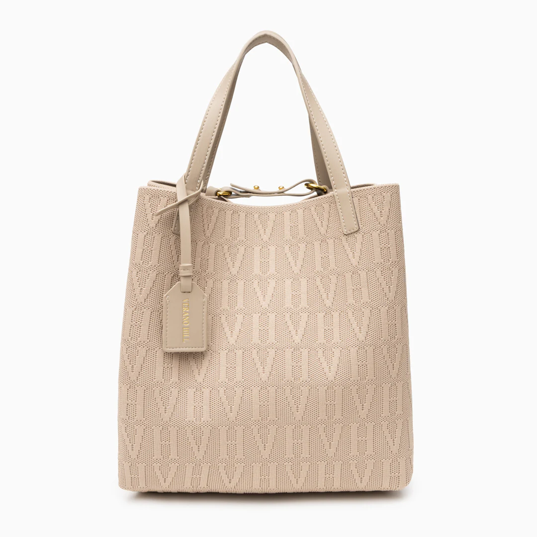 VH Textured Medium Tote Bag - Image 7