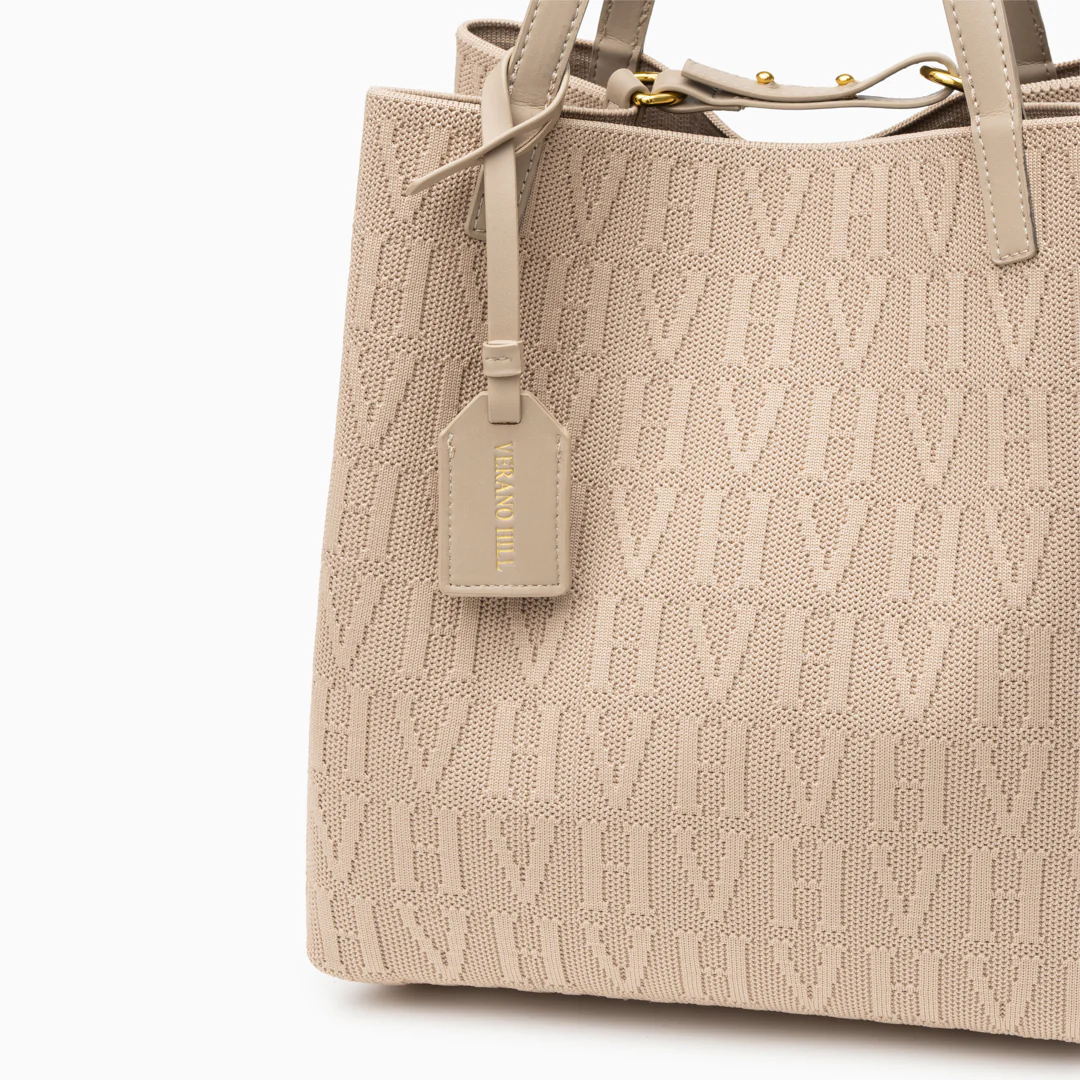 VH Textured Medium Tote Bag - Image 8