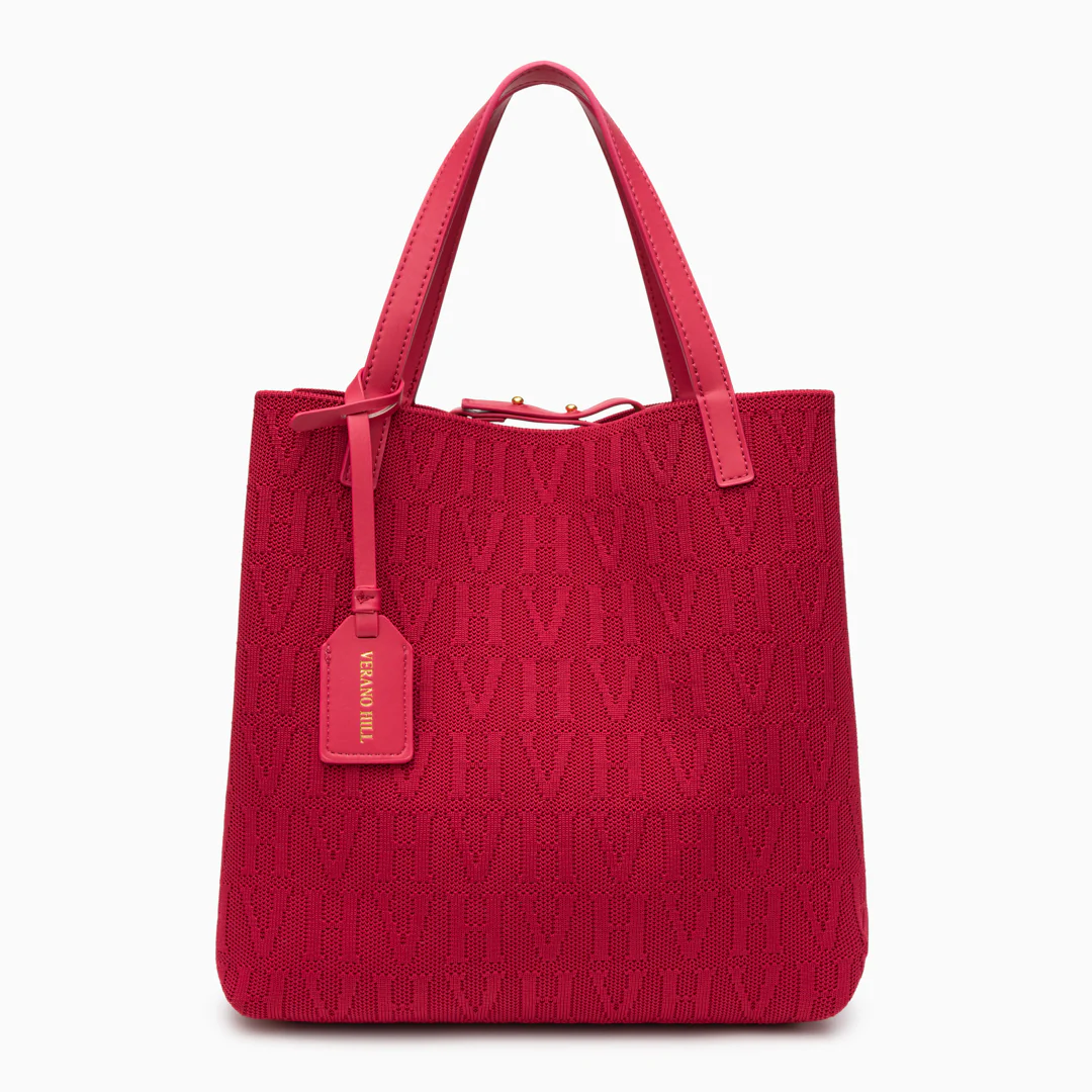 VH Textured Medium Tote Bag - Image 10