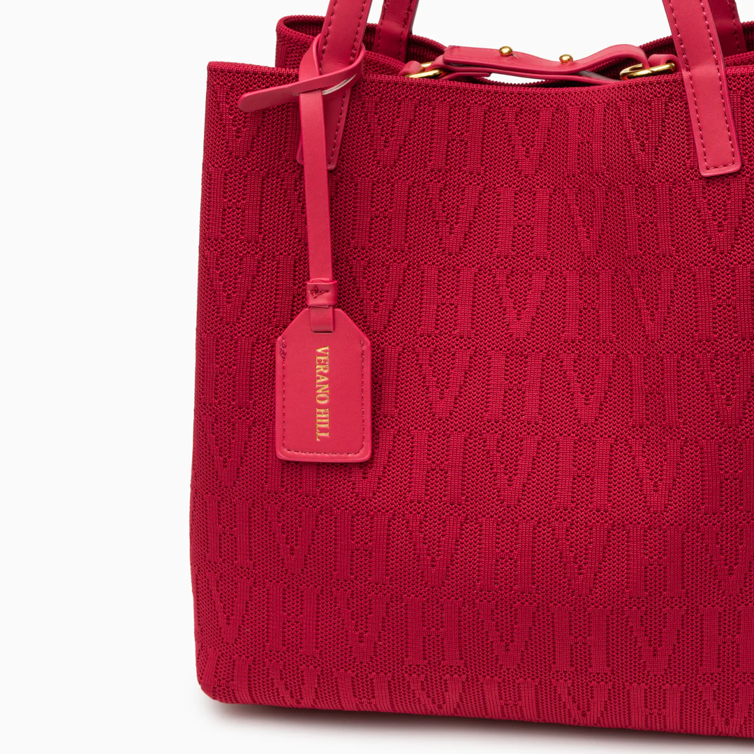 VH Textured Medium Tote Bag - Image 11