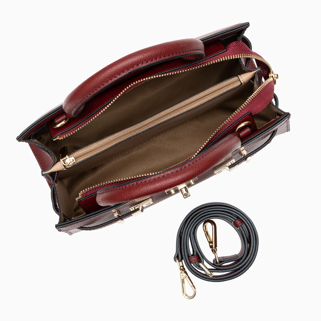 Victoria Structured Handbag - Image 10