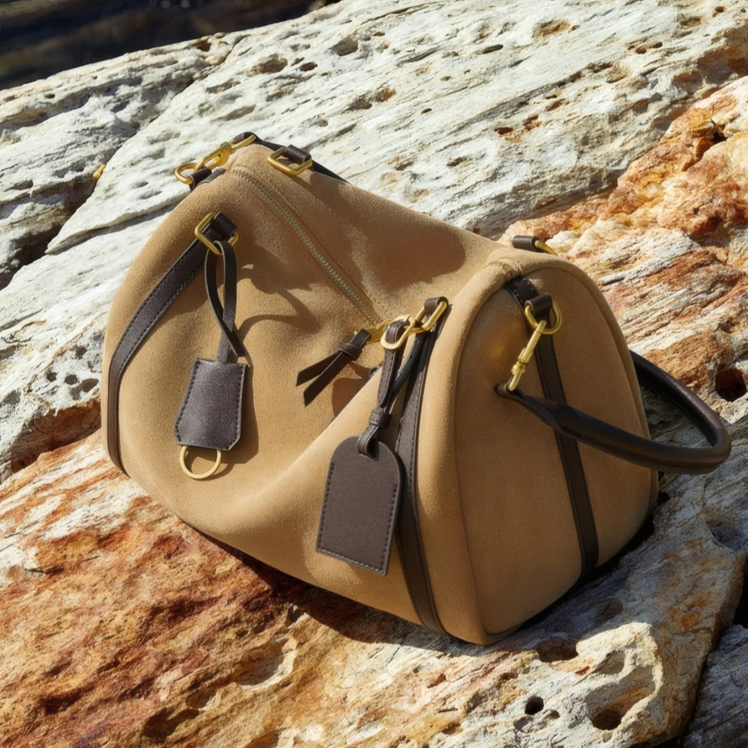 Voyageur Suede Shoulder Bag - Image 18