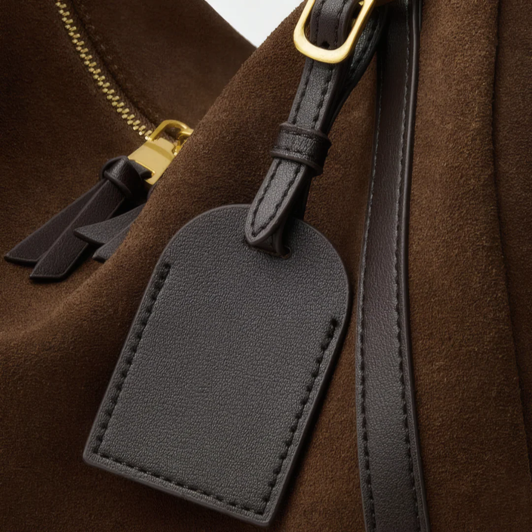 Voyageur Suede Shoulder Bag - Image 4
